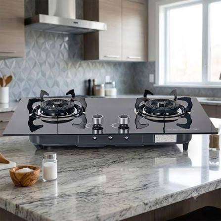 Built-in Glass Gas Hob