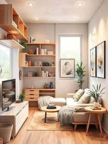 Cozy Living Space Decor