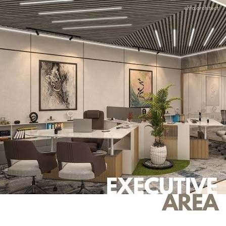 Executive Work Area Decor