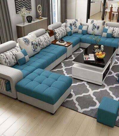 Modern U-Shape Sectional Sofa